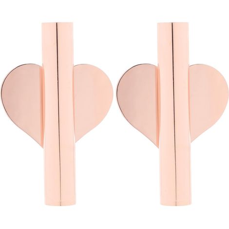 Vases en fer, design moderne et multifonctionnel, lot de 2 pour la décoration murale (1/5)