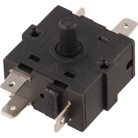 3-Pin Switch Electric Heater Switch Home Heating Contact Type 3Nc 1No Electric Heater Compatible Fan Heater Compatible (1/5)