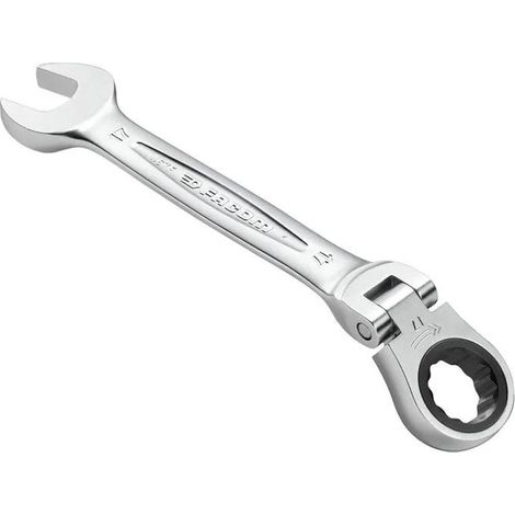 Facom 467BF.13 llave combinada de carraca cromada satinada (1/2)
