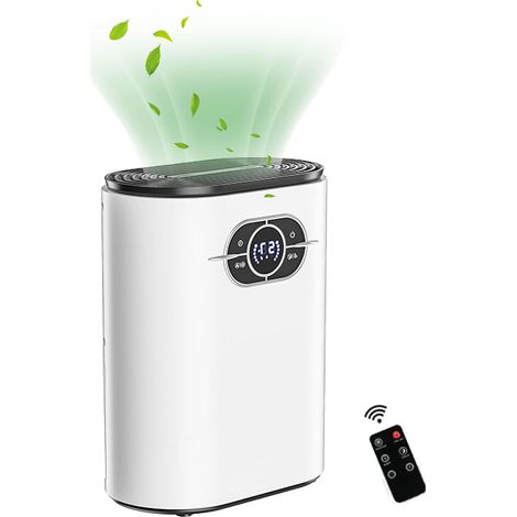 Déshumidificateur électrique 1200 ml, absorbeur d'humidité, réservoir d'eau, mini portable, résistant aux moisissures (1/5)