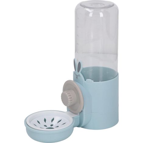 Distributeur d'eau automatique pour animaux de compagnie, 500ml grande capacité, mangeoire à eau pour chien et chat, bleu (1/5)