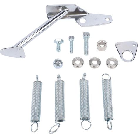Kit de Ressort de Rappel D'accélérateur de Carburateur à Double Ressort, Contrôle Précis, pour Série 2300, Matériau Robuste, Couleur Argent (1/5)