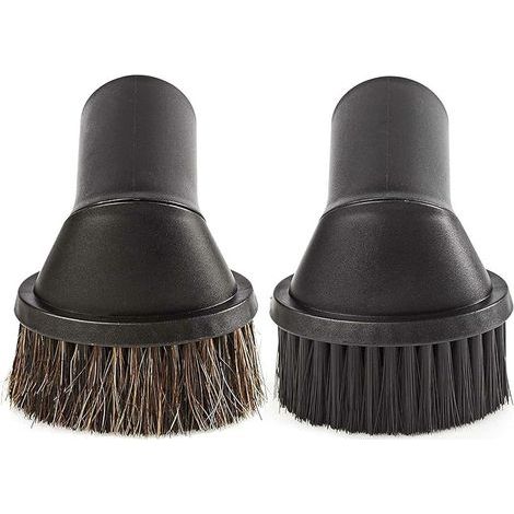 2 Pièces Brosses à Poussière Buse Pour Aspirateur Brosse Aspirateur Pour Aspirateur Brosse Pour Meubles Accessoires Aspirateurs Pour Aspirateur Universel Diamètre 32mm (1/4)