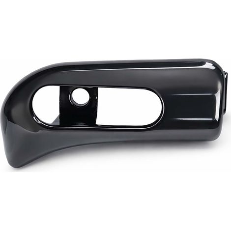 Abdeckkappe Aufnahme Sonnenblende links Metall schwarz kompatibel mit Mercedes SL R129 W124