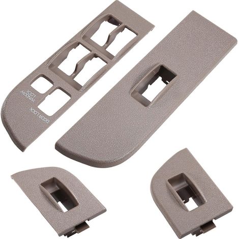 Beigefarbenes Bedienfeld für den Fensterheber auf der linken Seite für Toyota Land Cruiser FJ70 LC70 LC76 LC78 LC79 (1990–2007), 4-türig, Linkslenker (1/5)