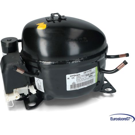 CompresSore frigorifero / congela/ embraco emt6170z - GAS r134a - mhbp 7,69cc (1/4)