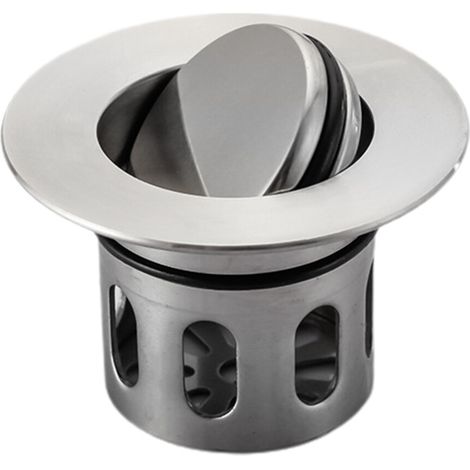 Filtro de desagüe de rebote universal para fregadero, tapón