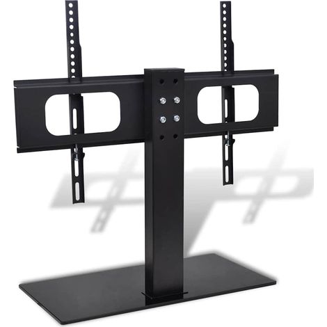 vidaXL Soporte de televisor con base hierro negro 32"-70 (1/5)