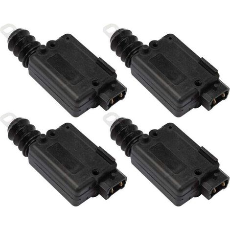 Enowelir Lot de 4 Moteurs de Verrouillage Centralisé pour Portes et Coffre Compatible Clio 2 Duster Logan Sandero Megane Scénic Twingo Espace Kangoo Master 2 (1/5)