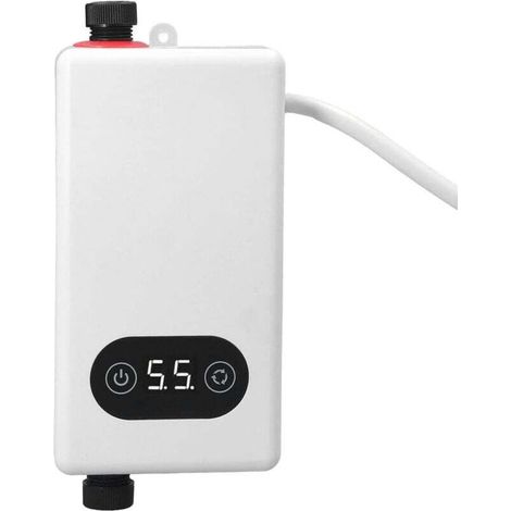 Chauffe-eau électrique, Chauffe-eau Instantané, 220V 3,4KW Conversion de Fréquence Chauffe-eau électrique sans Réservoir à Température Constante (1/4)