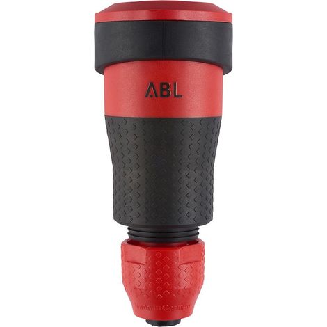 ABL Schutzkontakt-Kupplung Professional 1590, 250V 16A, Kunststoff, Rot (1/5)