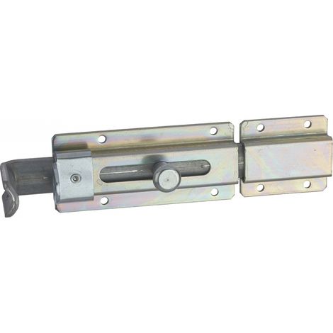Chiavistello manuale acciaio zincato lucchettabile pesante 230mm - THIRARD