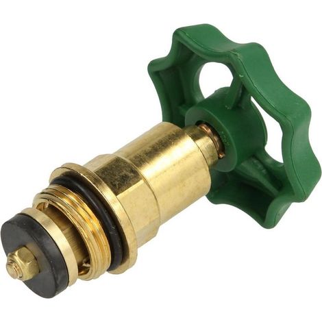 Tête pour soupape à passage direct 3/4" avec broche non montante