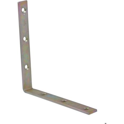 Connecteur De Construction - 180x180x20 mm - Acier Galvanisé - Bois-bois Bois-béton - 1 Pièce
