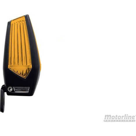 Lámpara de advertencia LED naranja Motorline MP205 12-230V con portalámparas (001PLM10918012) (1/3)