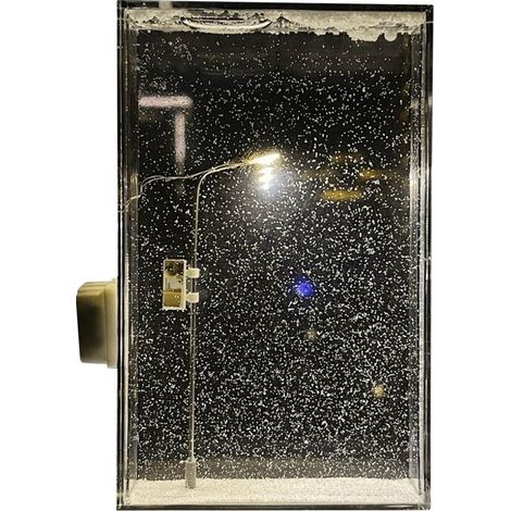 Lampe De Rue DIY - Lumière Nocturne À Effet Neige - Décoration De Bureau Pour Noël Et Anniversaire - Kit À Monter Soi-Même - 1 Pièce (1/5)