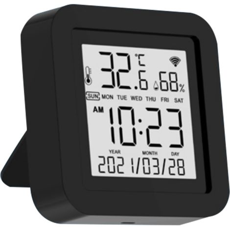 Télécommande infrarouge 3-en-1 S09A – contrôle température/humidité, capteur intelligent, écran LCD, USB, compatible Google Home et minuterie (1/5)
