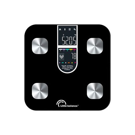 Impédancemètre connecté 180kg/50gr noir - Little Balance - 8838