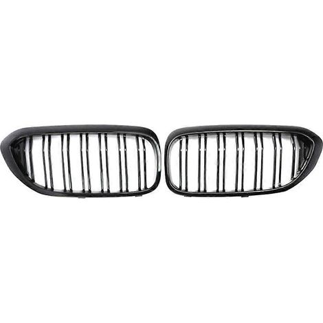 Grille d'entrée d'air de pare-chocs avant noir brillant 51137390863 51137390864 pour BMW Série 5 G30 G31 G38 M5 2017-2020 (1/5)
