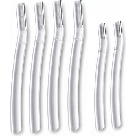 6 Pièces, Rasoir Dermaplane pour le visage des femmes, Rasoir Visage Femme Lame Douce Pour Exfoliation Et Épilation, Idéal Pour Le Duvet Et Les Sourcils, Pour Un Teint Lisse Et Un Maquillage Parfait (1/5)