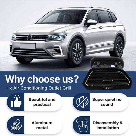 Reference 5NG819704 is applicable to the right air vent of the Volkswagen VW Tiguan 2 MK2 2017-2018. (1/5)