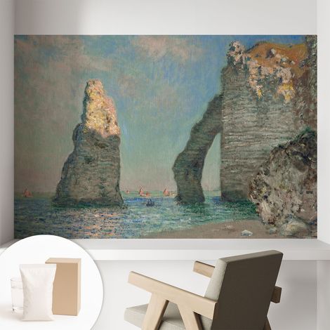 Papier peint avec colle pour décoration moderne de salon chambre à coucher cuisine et bureau Facile Paysage rocheux 104x70 cm (1/5)