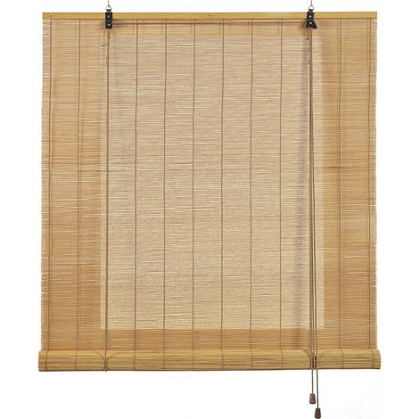 Rollo Bambus ockerfarbener Griff 60x175cm Cintacor - Storplanet