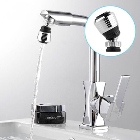 Rallonge de tête de robinet anti-éclaboussures, robinet domestique, douche, économie d'eau, buse de filtre rotative