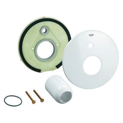 Rosette Grohe 46905 blanco luna
