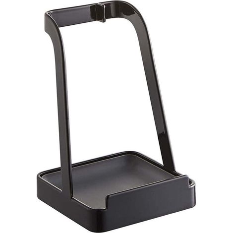 Porta pentole e portaoggetti in acciaio inox - Accessori da cucina - Coperchi per pentole - Taglieri - Cucchiai - Supporti per cellulari - Scaffali - Nero (1/5)