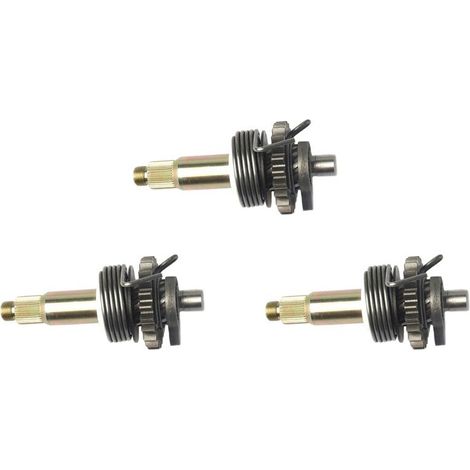 Conjunto de eje de arranque de motocicleta de 3 piezas para motores YBR 125 XTZ