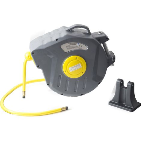 Trade Shop - Avvolgitubo Automatico Per Tubo 9.5x16 Aria Compressa 15 + 1 Metri Max 18 Bar -