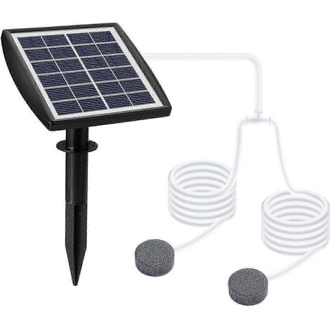 Pompe d'aération solaire, pompe à oxygène solaire, pompe à eau solaire, pompe d'oxygénation solaire pour bassin, pompe d'oxygénation solaire à double mode (1/5)