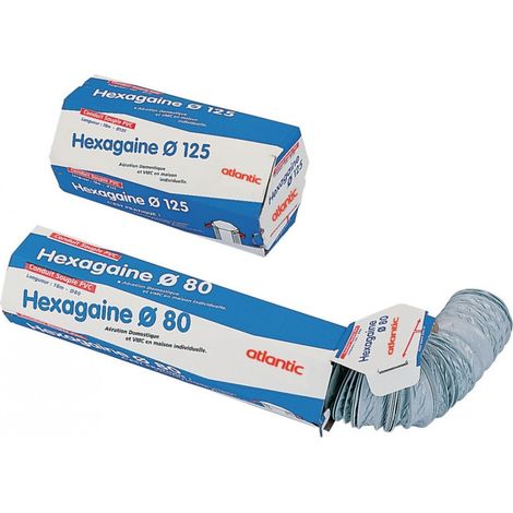 Gaine vmc souple pvc ø125 mm longueur 18 mêtres (1/2)