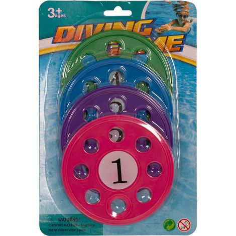 JUEGO DE 4 DISCOS CON AGUJEROS