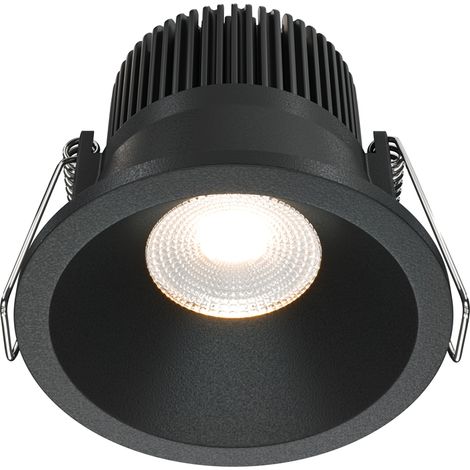 Maytoni Zoom faretto incasso LED 6W 3000K IP65 nero (1/5)