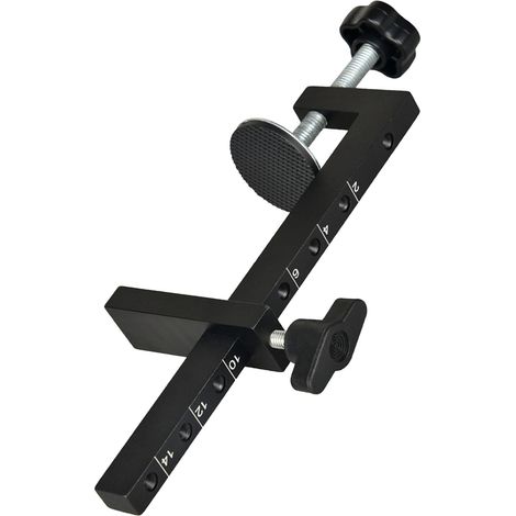 Serre-joint en G pour menuiserie robuste 10 à 140 mm pince en C réglable pour maintien découpe perçage (1/5)