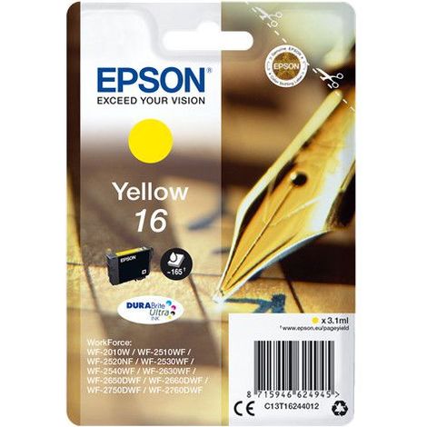 Epson Pen and crossword Cartuccia Penna e cruciverba Giallo Inchiostri DURABrite Ultra 16 C13T16244012 (1/5)