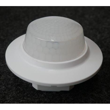 Détecteur de mouvement 360° blanc alim 230V portée 32M jusqu'à 2300W pour couloirs Niko (1/2)