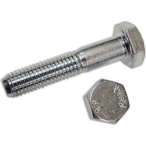 BULLONI TE ACCIAIO 8.8 """FT""" MM 20X 70 FILETTO PARZIALE ZINCATI 5737