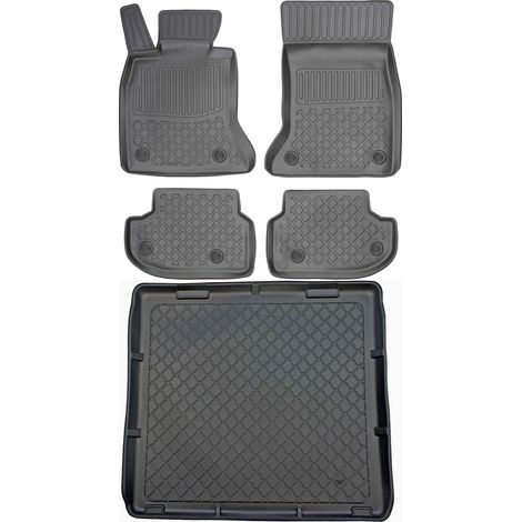 BMW Serie 5 F11 Familiar (2013-04.2017) - Juego de alfombrillas para coche + alfombrilla para maletero (1/5)