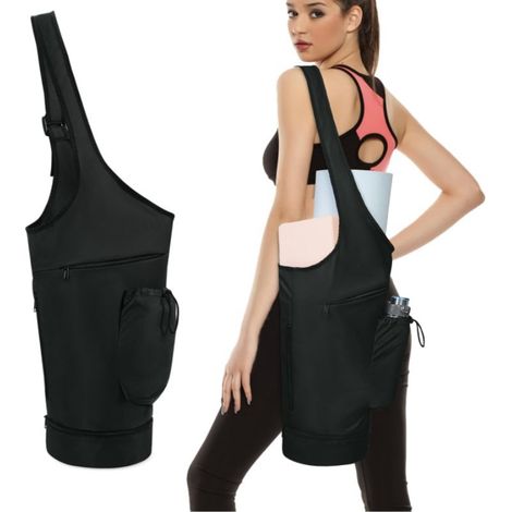 Tappetino da yoga, borsa per il trasporto, bagaglio da viaggio multifunzionale, borsa sportiva e fitness, borsa per tappetino da yoga (1/2)