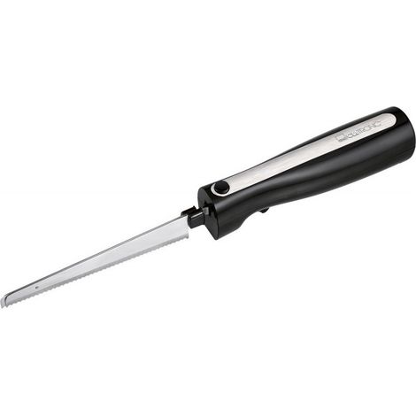 Clatronic EM 3702 Elektrisches Messer schwarz und silber (1/2)
