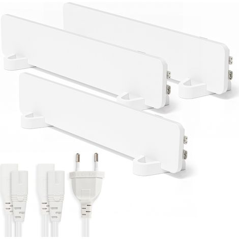 Jiubiaz Set de 3 paneles secamuros infrarrojos, 50 W por unidad, protección IP44 (1/5)