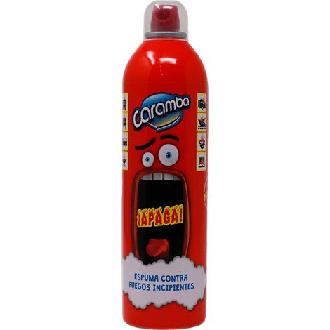 Mini extintor para coche u hogar 400ml Caramba