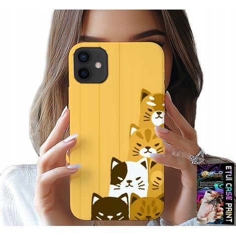 Funda para iPhone 13 mini - Love CAT, estampados de gatos, funda + cristal (1/5)