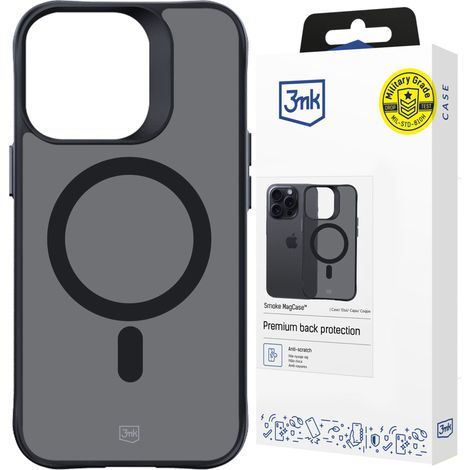 Funda MagCase color humo 3mk para Apple iPhone 14 Plus