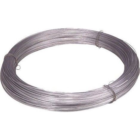 Fil de fer galvanisé bobine 5 kg. Nº16 - 2,7 mm