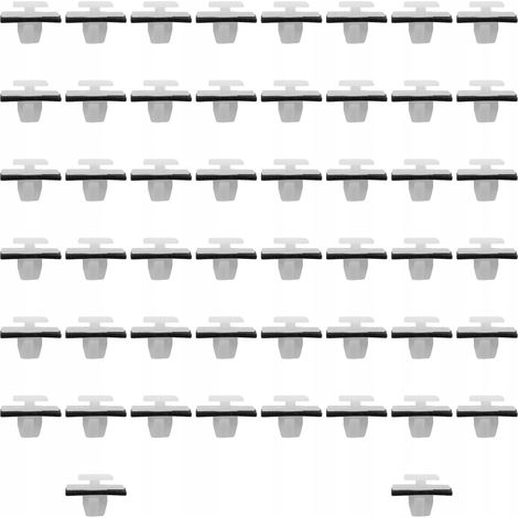 50 clips de garniture de bas de caisse pour Hyundai KIA (1/5)