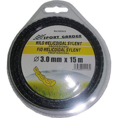 Hilo helicoidal sport garden silencioso HS4015 4,0MMX15M